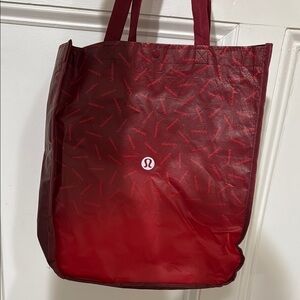 lululemon athletica Red Tote Bag